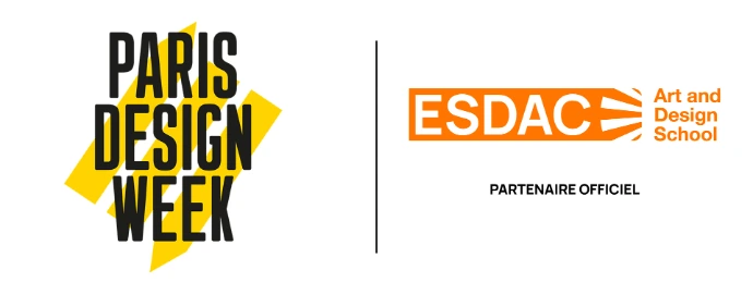 Logo de la Paris Design Week, partenaire de l'ESDAC