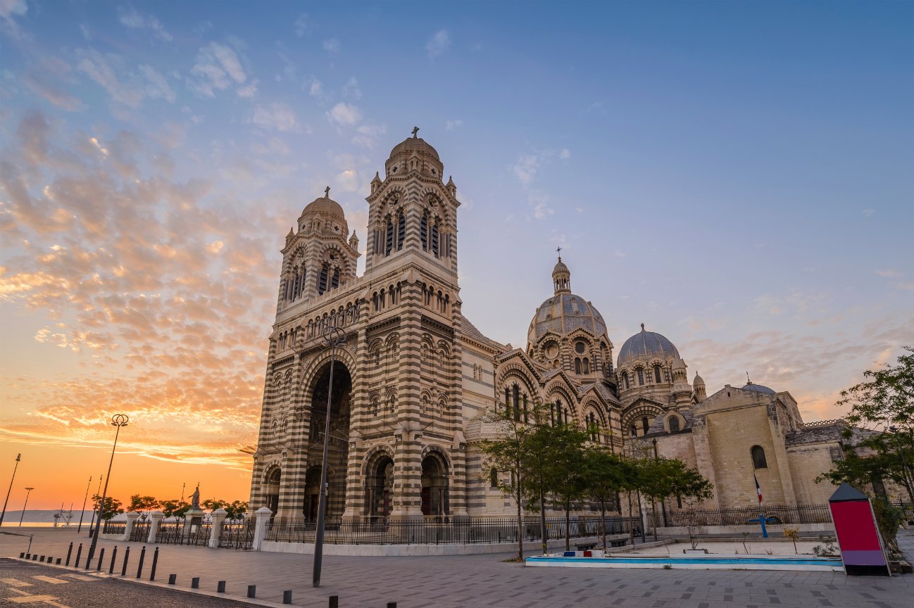 La Cathédrale de la Major au coucher du soleil